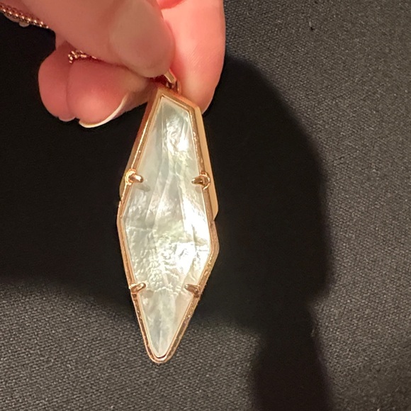 Kendra Scott Rose Gold Pendant Necklace - Picture 9 of 9